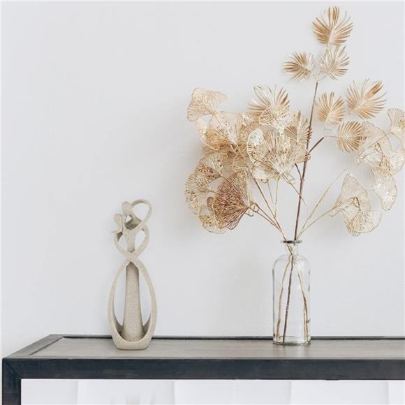 SandstoneResin Lover HugKiss Style AbstractSculpture Statue Collectible Figurine - Picture 2 of 6